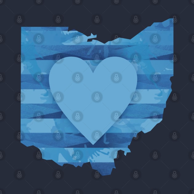 Ohio Heart by Dale Preston Design