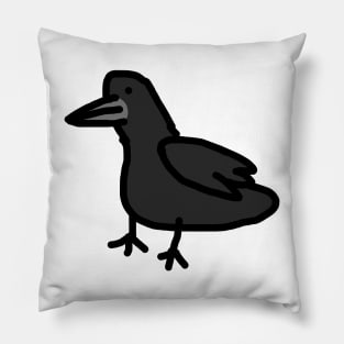 Goofy crow Pillow