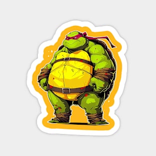 fat raphael Magnet