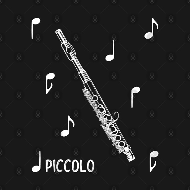 Musical Notes Piccolo by AngelFlame