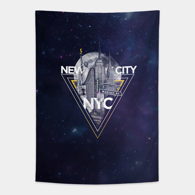 New York City4 Tapestry by JavierMartinez