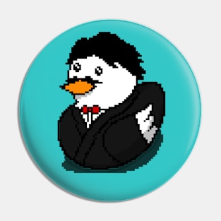 Duckys the Businessman Pin