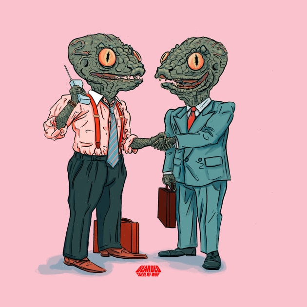 Reptillian Power Brokers by Bearded Tales Of Woe