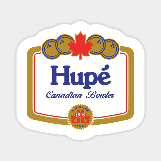 Mitch Hupe Canadian Bowler Magnet by BoldlyGoingNowhere