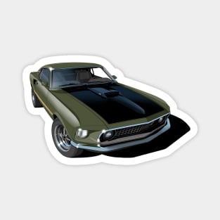 1969 ford mustang mach 1 Magnet