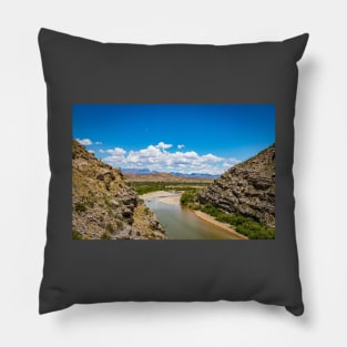 Rio Grande at Big Bend Pillow