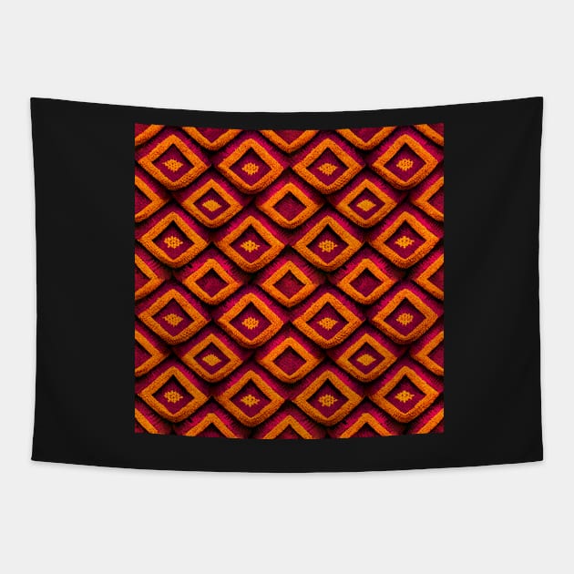 Traditional Mayan pattern, model 3 Tapestry by Endless-Designs