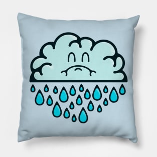 Sad Cloud Pillow