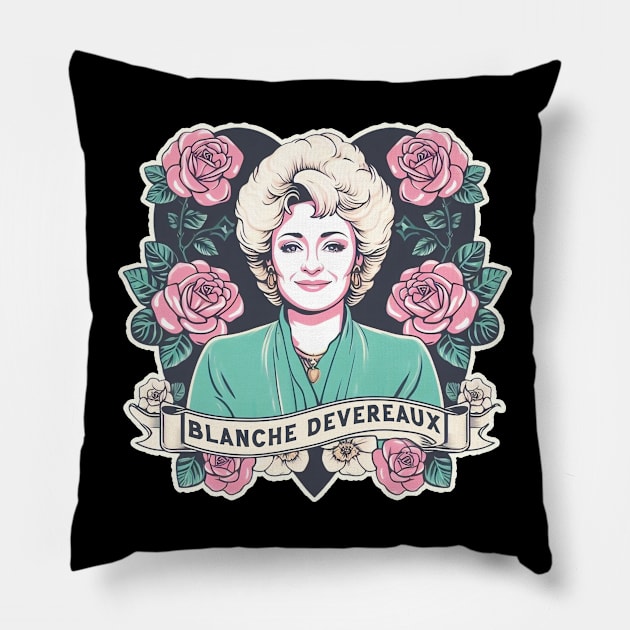 Blanche Devereaux Pillow by Trendsdk