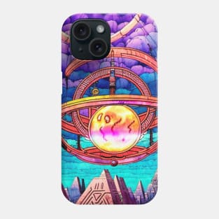 Pyramids With Dyson Sphere Sun Phone Case