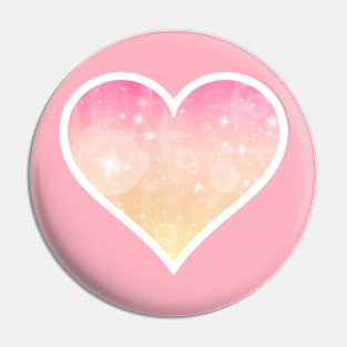 Kawaii Magical Sunrise Heart Pin