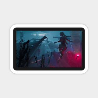 tomb raider 2 Magnet