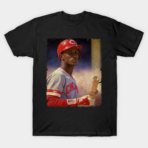 sosialan Eric Davis - Cincinnati Reds, 1997 T-Shirt