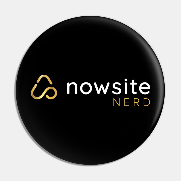 Nowsite Nerd Pin by Nowsite 