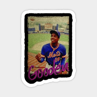 Dwight Gooden in New York Mets Magnet