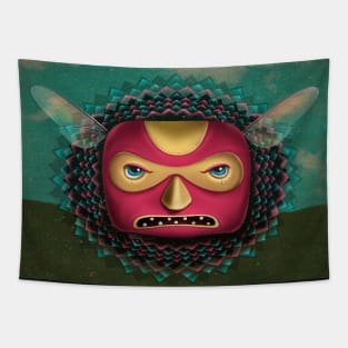 Flor de Lucha Tapestry