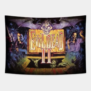 Evil Dead II Horizontal Poster Tapestry