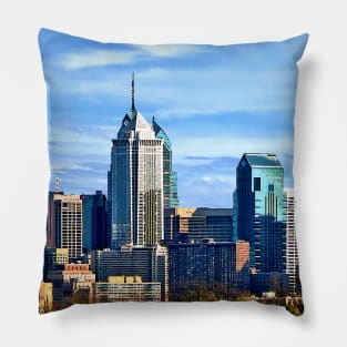 Philadelphia Pa Skyline II Pillow