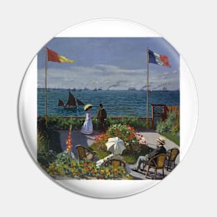 The Garden at Sainte-Adresse (Monet) Pin