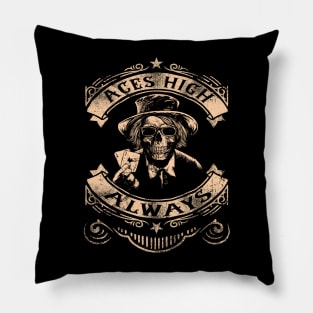 Aces High Pillow