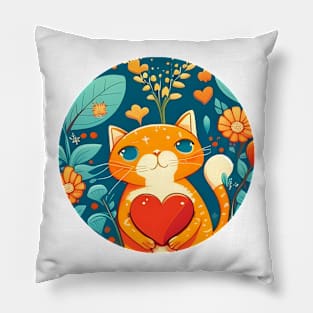 You're The Cat Meow Of My Heart - Love Cats Pillow