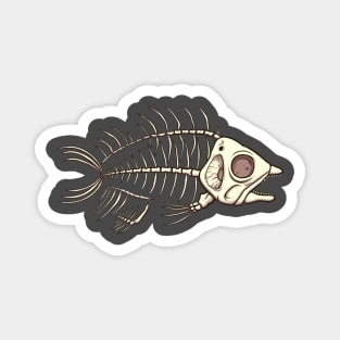 Fish Skeleton Magnet