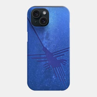 Nazca Hummingbird Phone Case