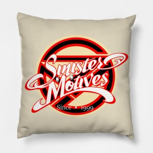 Sinister Motives vintage Pillow