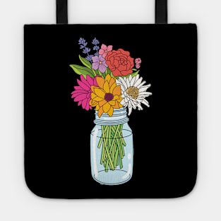 Flowers in a jar Tote