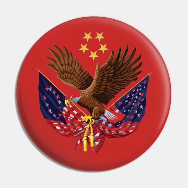 BALD EAGLE- U.S VETERANS Pin by truthtopower