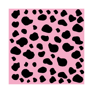 Cow Print, Cow Pattern, Cow Spots, Pink Cow T-Shirt