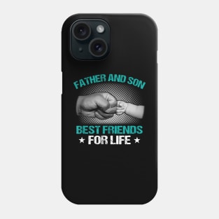 Dad And Son Quote Father Son Matching Phone Case