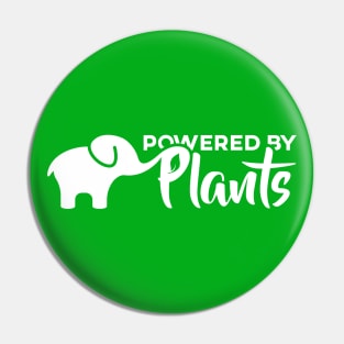 Vegan Elephant is Powered by Plants Pin