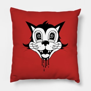 Retro Cat / Trippy Eyes Pillow