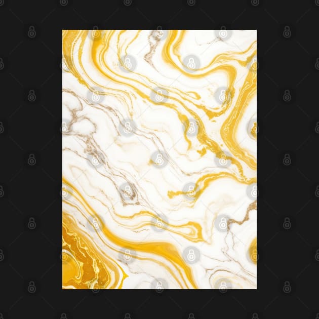 Yellow marble gradient by fleurdesignart