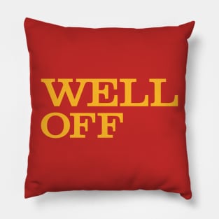 Well Off Pillow