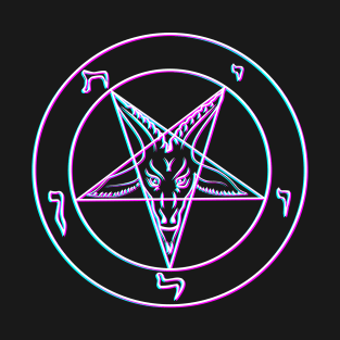 Vaporwave Pentagram T-Shirt