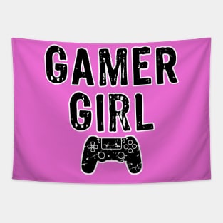 Gamer Girl Video game lover Tapestry