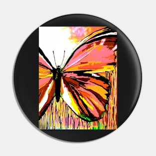 A Butterfly So Pink Pin