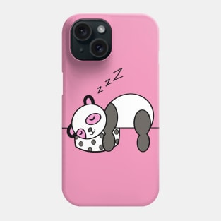 Tired panda Phone Case
