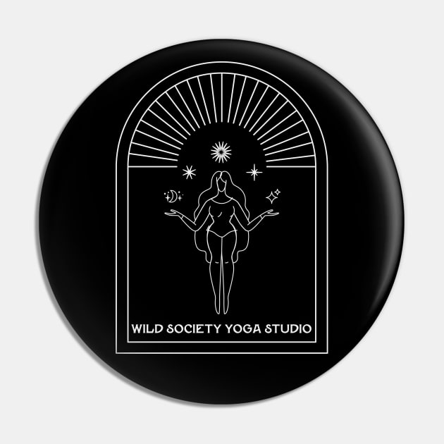 Wild Society Yoga Studio Pin by Wild Society Podcast