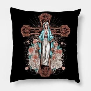 Mary Our Lady of Fatima Pillow