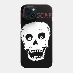 Psychoscapes Skull Phone Case