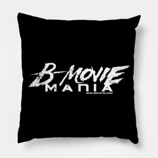 B-Movie Mania WHT Logo Pillow