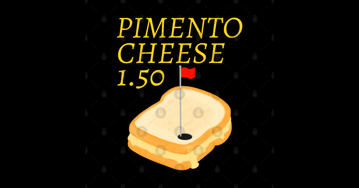 Pimento Cheese - Masters Golf - Sticker | TeePublic