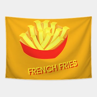 french fries logo designed Tapestry