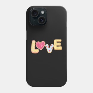 Frosted Sugar Cookie : Love Phone Case