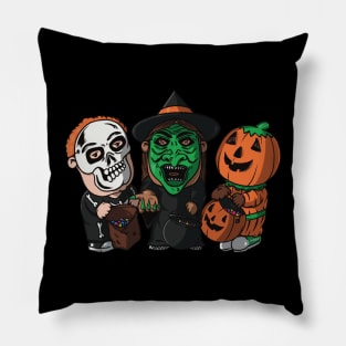 Trick or Treaters Pillow