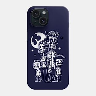 Zombie Family - 5 Phone Case