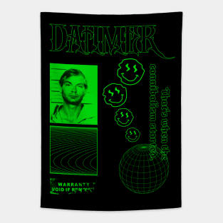 Jeffrey Dahmer -- Acid Graphics Original Design Tapestry